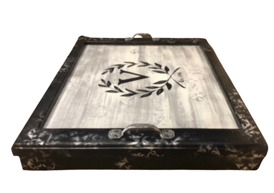 Wood Custom stove cover, Full coverage, gas stove cover, electric stove top cover, modern cover, SURROUND Box Toille Wash Gold or Silver
