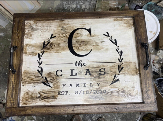 5 STYLES,gas/electric Stove Cover/Gas stove cover,rv stove cover,stove cover wood/Custom stove cover,Vintage Grain Stain Frame,Tray w Legs