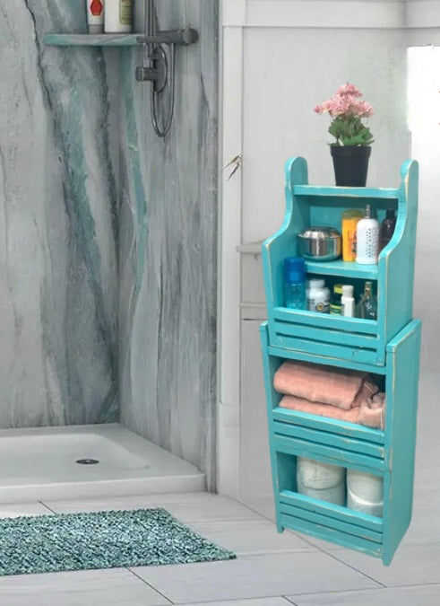 apartment veggie bin, countertop storage, home decor, bathroom organizer,vegetable storage,storage bin,2 piece