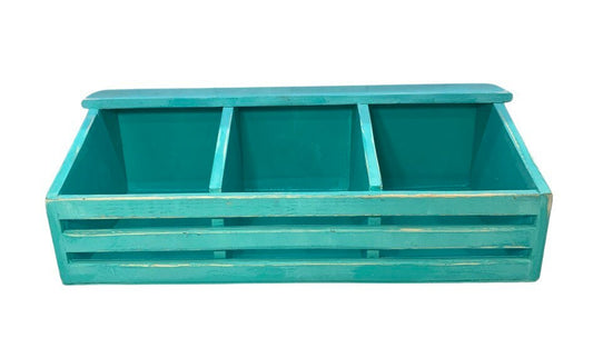 veggie bin, countertop storage, home storage decor, vintage style bin,produce holder